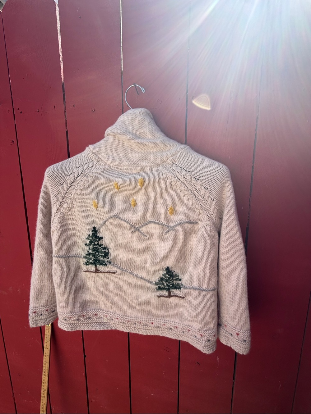 THE GREAT. The Ski Lodge Cardigan - Picture 10 of 11